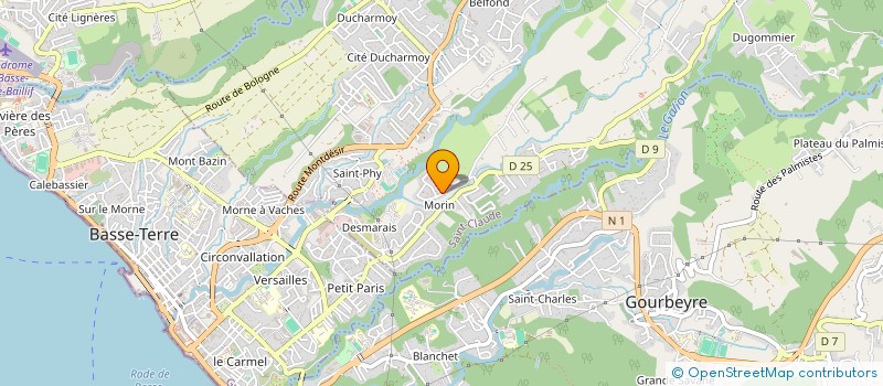 localisation de l'entreprise MONSIEUR ANDREW THOMSON à SAINT-CLAUDE
