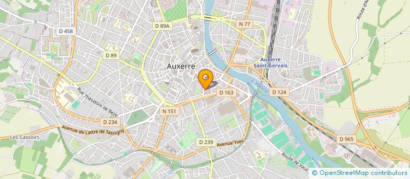 localisation de l'entreprise MONSIEUR ANDREW WALKDEN à AUXERRE