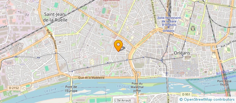 localisation de l'entreprise MONSIEUR ANDREW WARRACK  ORLEANS