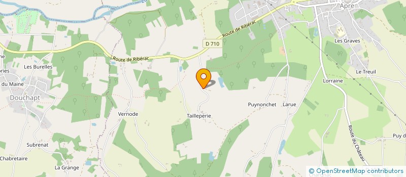 localisation de l'entreprise MONSIEUR ANDREW WEIGHTMAN  AUBETERRE-SUR-DRONNE