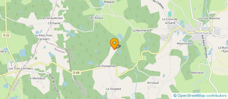 localisation de l'entreprise MONSIEUR ANDREW WILLIAMS  DOURNAZAC