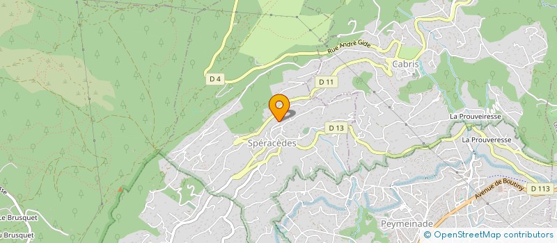 localisation de l'entreprise MONSIEUR ANDREY BONDARENKO  SPERACEDES