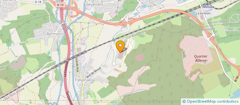 localisation de l'entreprise MONSIEUR ANDREY GOVYADOVSKIY  TREVENANS