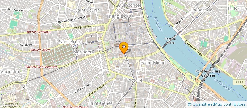 localisation de l'entreprise MONSIEUR ANDREY SOFEV YULIYANOV  BORDEAUX