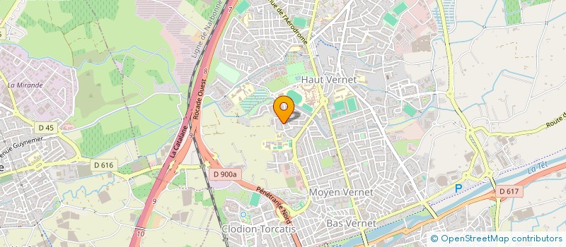 localisation de l'entreprise MONSIEUR ANDREY VORONTSOV  PERPIGNAN