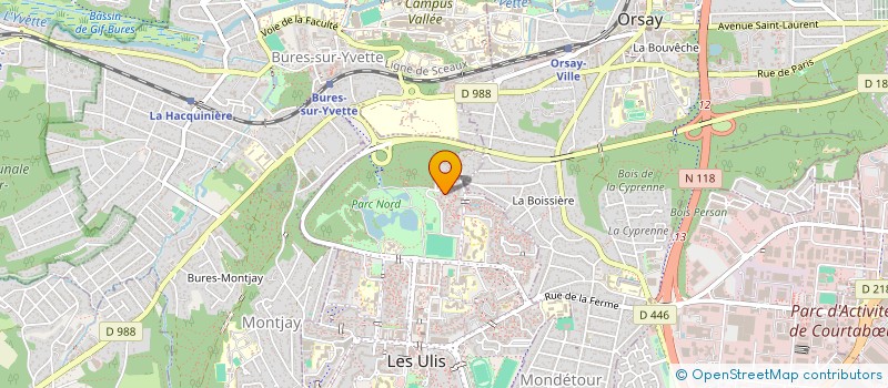 localisation de l'entreprise MONSIEUR ANDREY ZINOVYEV à LES ULIS