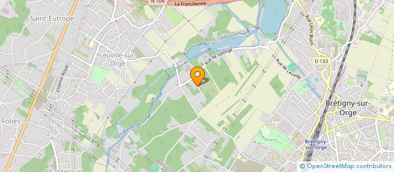 localisation de l'entreprise MONSIEUR ANDREZEJ BERNAT  BRETIGNY-SUR-ORGE