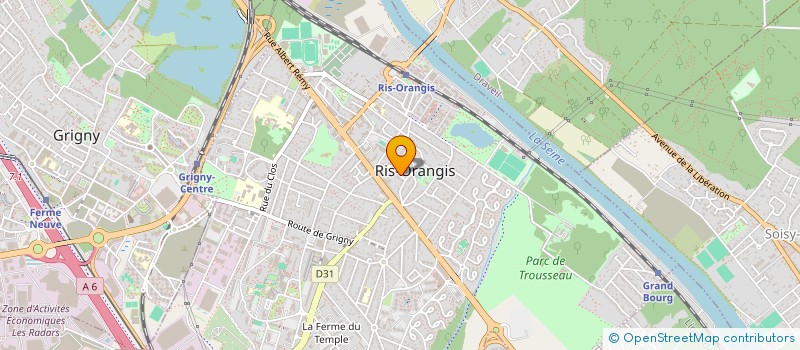 localisation de l'entreprise MONSIEUR ANDRIA RAZANAPARANY à RIS-ORANGIS