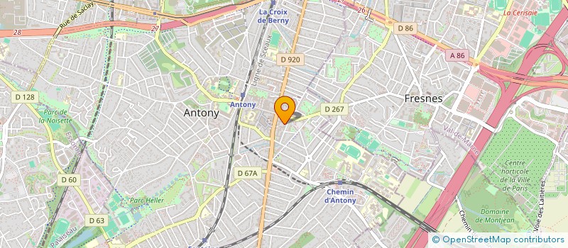 localisation de l'entreprise MONSIEUR ANDRIAMBOLOLONA RANAIVONDRAMBOLA à ANTONY