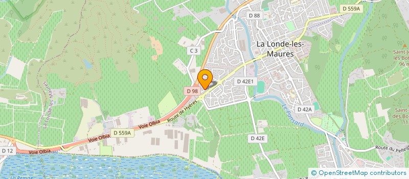 localisation de l'entreprise MONSIEUR ANDRIAMIFIDY RASOLOFO RAHARIFIDY  LA LONDE-LES-MAURES