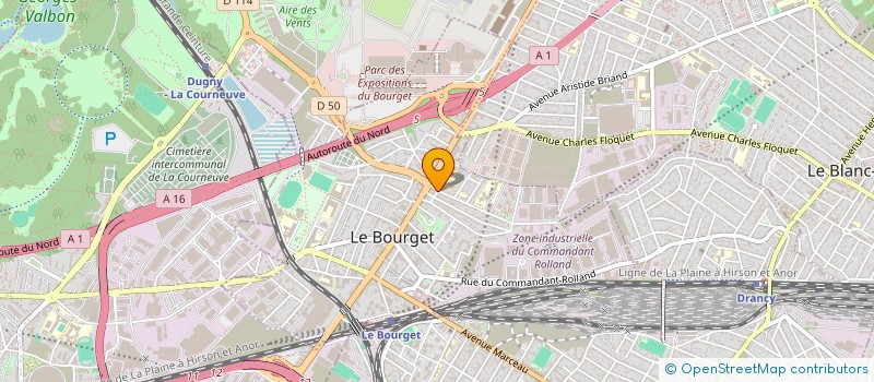 localisation de l'entreprise MONSIEUR ANDRIAN BOTNARU à LE BOURGET