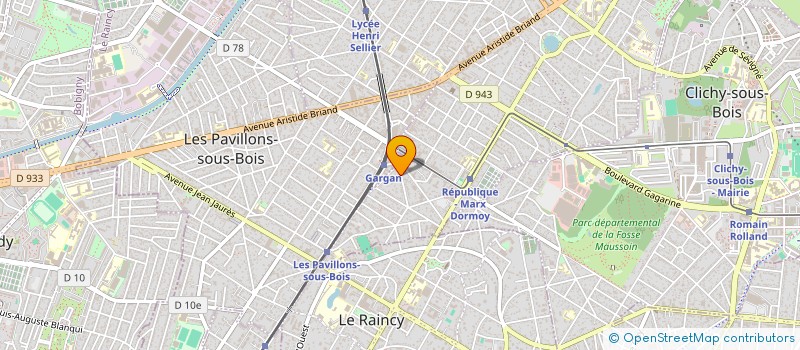 localisation de l'entreprise MONSIEUR ANDRIAN DVORNICENCO  LIVRY-GARGAN