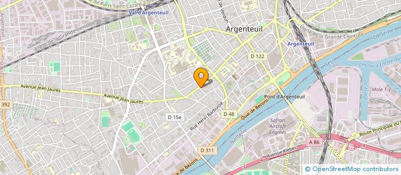 localisation de l'entreprise MONSIEUR ANDRIAN GANTA  ARGENTEUIL