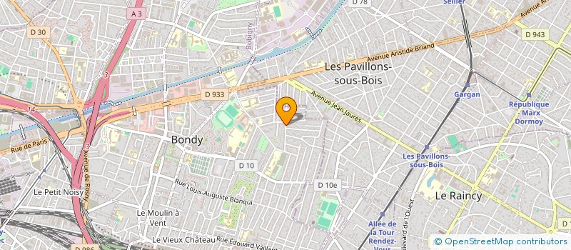 localisation de l'entreprise MONSIEUR ANDRIAN GARBATOVSCHI  BONDY