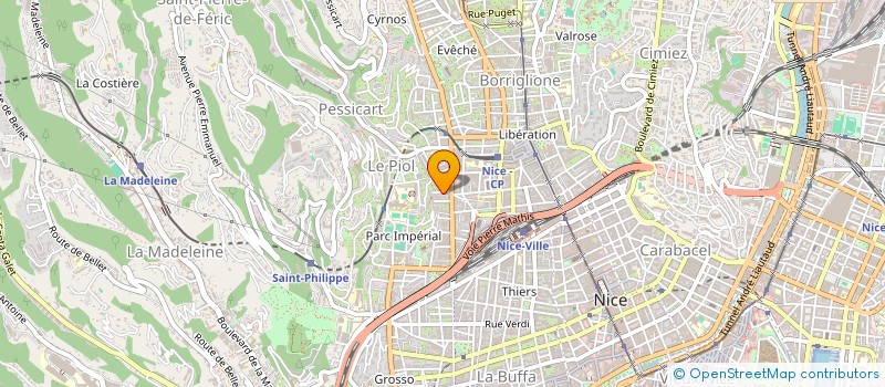 localisation de l'entreprise MONSIEUR ANDRIAN IORGU à NICE