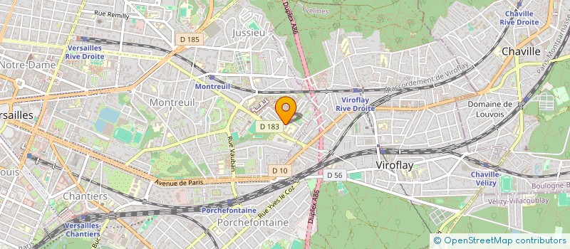 localisation de l'entreprise MONSIEUR ANDRIAN JACOT à VERSAILLES
