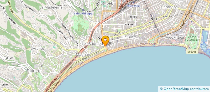 localisation de l'entreprise MONSIEUR ANDRIAN MARIN à NICE