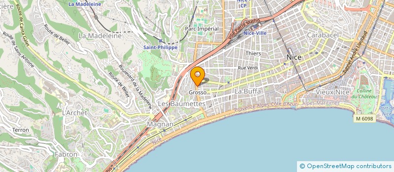 localisation de l'entreprise MONSIEUR ANDRIAN MULEAR à NICE