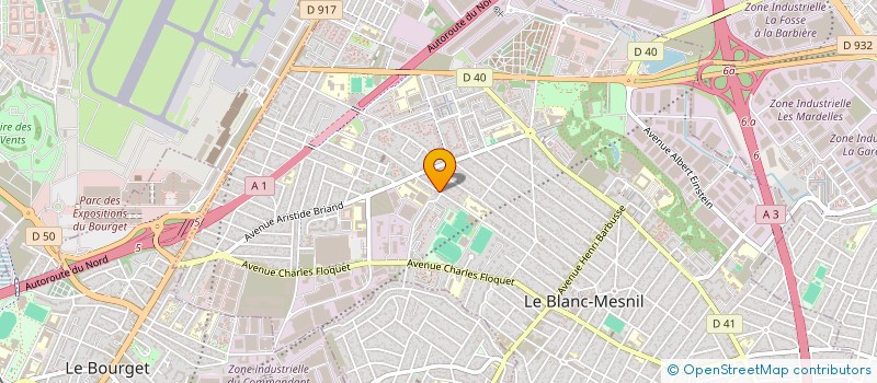 localisation de l'entreprise MONSIEUR ANDRIAN PLESCA  LE BLANC-MESNIL