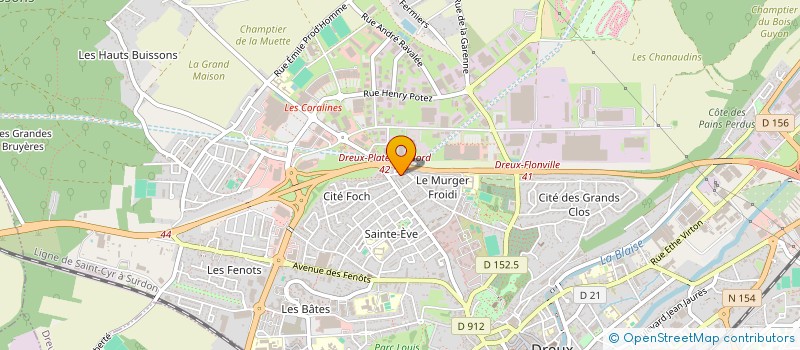localisation de l'entreprise MONSIEUR ANDRIAN TELIC à DREUX