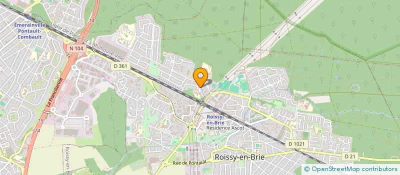 localisation de l'entreprise MONSIEUR ANDRIANARIJAONA RASOLOFO à ROISSY-EN-BRIE