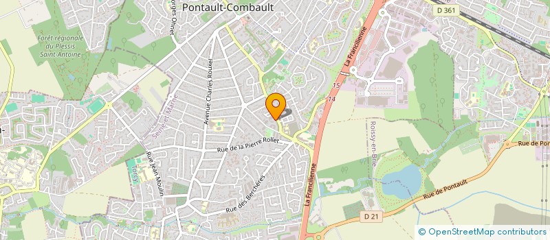 localisation de l'entreprise MONSIEUR ANDRIANENTOARIVO RANDRIAMANANA à PONTAULT-COMBAULT