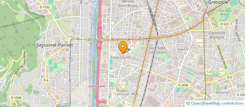 localisation de l'entreprise MONSIEUR ANDRIANJAKA RAKOTONDRAMANANA à GRENOBLE