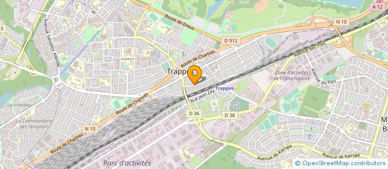localisation de l'entreprise MONSIEUR ANDRIATSARAFENO RAMASIMAHALAZA à TRAPPES