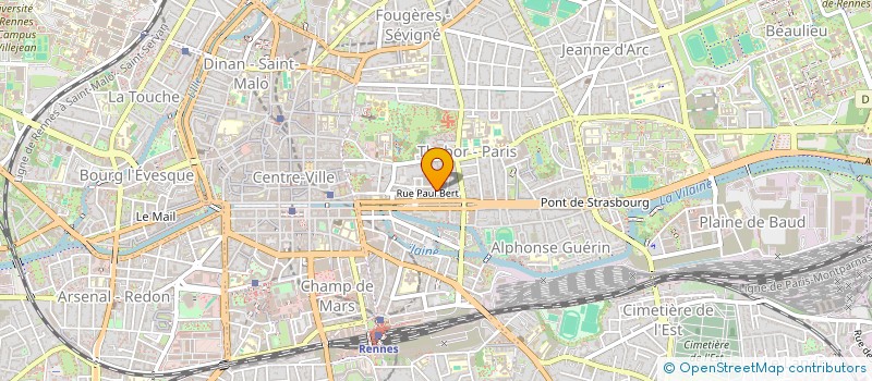 localisation de l'entreprise MONSIEUR ANDRIATSIMA RABE  RENNES