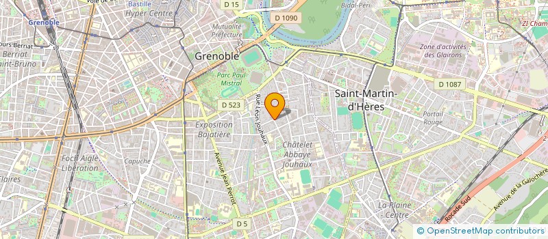 localisation de l'entreprise MONSIEUR ANDRIEUX PASCUCCI  GRENOBLE