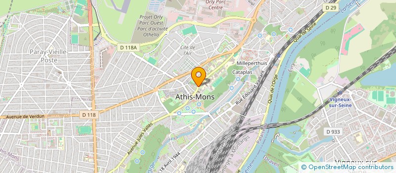 localisation de l'entreprise MONSIEUR ANDRII BICHER à ATHIS-MONS