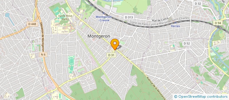 localisation de l'entreprise MONSIEUR ANDRII CHERNOBAIEV à MONTGERON