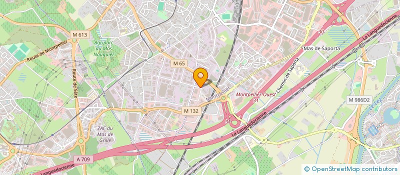 localisation de l'entreprise MONSIEUR ANDRII CHYRVA  MONTPELLIER