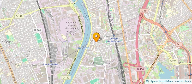 localisation de l'entreprise MONSIEUR ANDRII DIAKIV  ALFORTVILLE