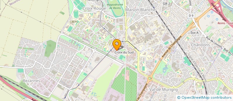 localisation de l'entreprise MONSIEUR ANDRII HUSIEV  REIMS