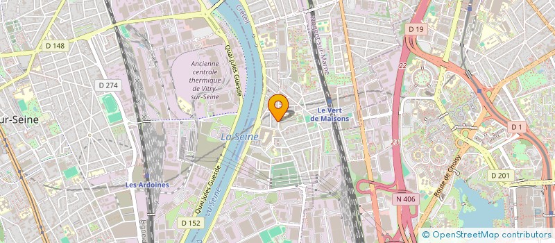 localisation de l'entreprise MONSIEUR ANDRII KALYSH  ALFORTVILLE