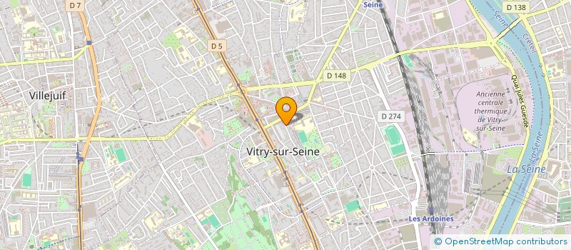 localisation de l'entreprise MONSIEUR ANDRII MIGAL à VITRY-SUR-SEINE