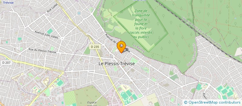 localisation de l'entreprise MONSIEUR ANDRII MOZIL à LE PLESSIS-TREVISE