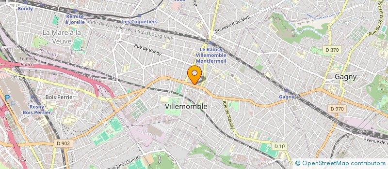 localisation de l'entreprise MONSIEUR ANDRII POSTEVKA à VILLEMOMBLE