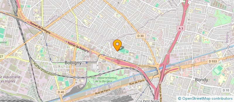 localisation de l'entreprise MONSIEUR ANDRII SERHENIUK  BOBIGNY