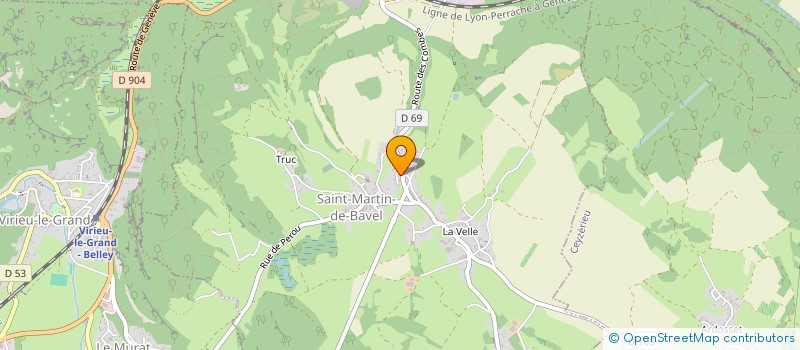 localisation de l'entreprise MONSIEUR ANDRII SHESTOPAL  SAINT-MARTIN-DE-BAVEL