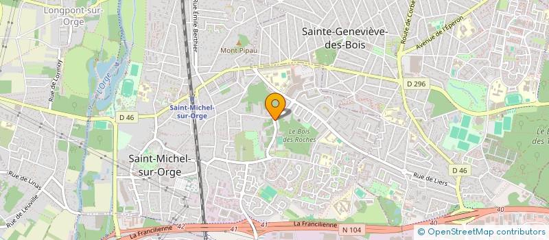 localisation de l'entreprise MONSIEUR ANDRIY GAVRYLYSHYN à SAINT-MICHEL-SUR-ORGE