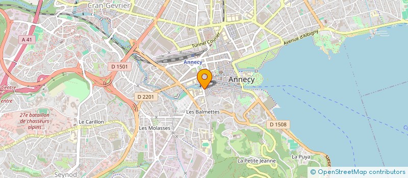 localisation de l'entreprise MONSIEUR ANDRO EID à ANNECY