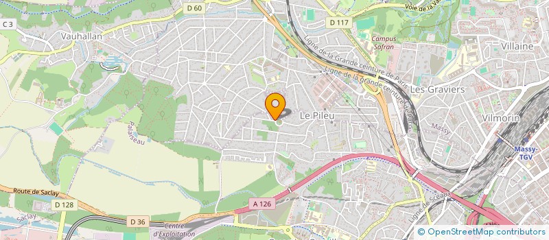 localisation de l'entreprise MONSIEUR ANDRY RAKOTOMALALA  PALAISEAU