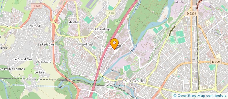 localisation de l'entreprise MONSIEUR ANDRY RASOLOFO NALY à ANNECY