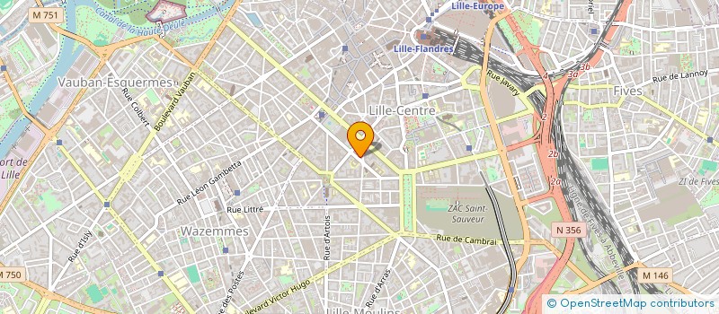 localisation de l'entreprise MONSIEUR ANDRY RAZAFINDRAMANANA à LILLE