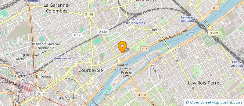 localisation de l'entreprise MONSIEUR ANDRZEJ ADAMCZYK à COURBEVOIE