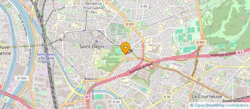 localisation de l'entreprise MONSIEUR ANDRZEJ ADAMIAK à SAINT-DENIS