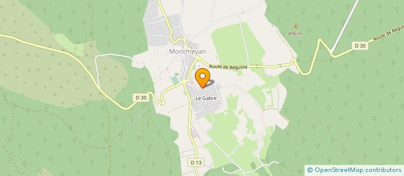 localisation de l'entreprise MONSIEUR ANDRZEJ DRYSCH à MONTMEYAN
