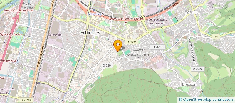 localisation de l'entreprise MONSIEUR ANDRZEJ PACEWICZ  ECHIROLLES